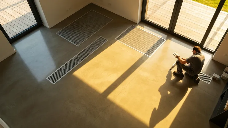 Climatisation par le sol : confort optimal